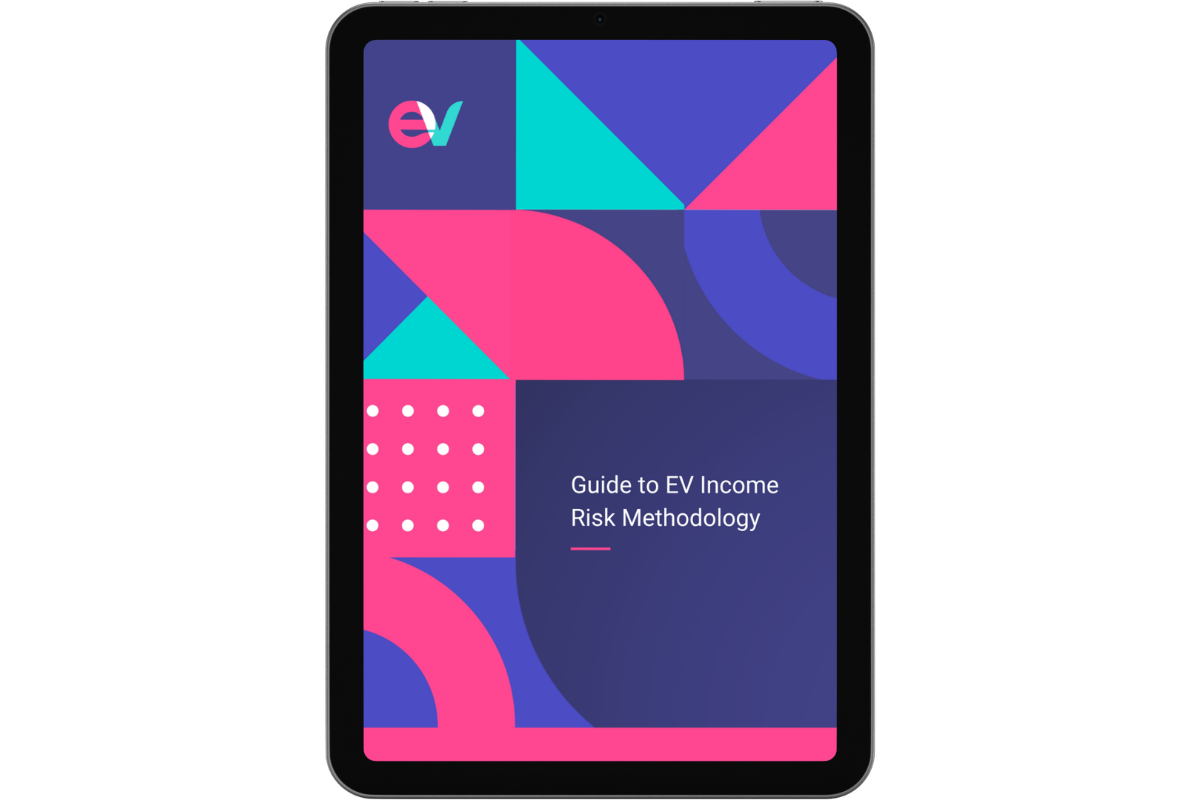 EV Income risk methodology guide graphic