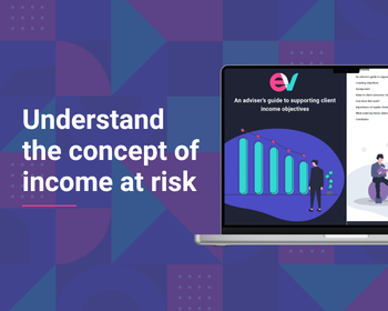 supporting client income objectives resource graphic